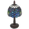 Design Toscano Ravishing Peacock Petite Tiffany-Style Table Lamp TF10043